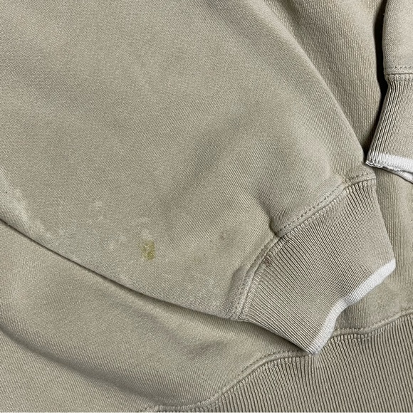 Croft & Barrow Beige Crewneck Sweater with Nature Deer Design - Flaw - Picture 5 of 8